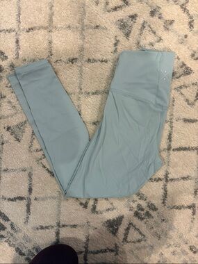 Light Blue High-Waist Leggings